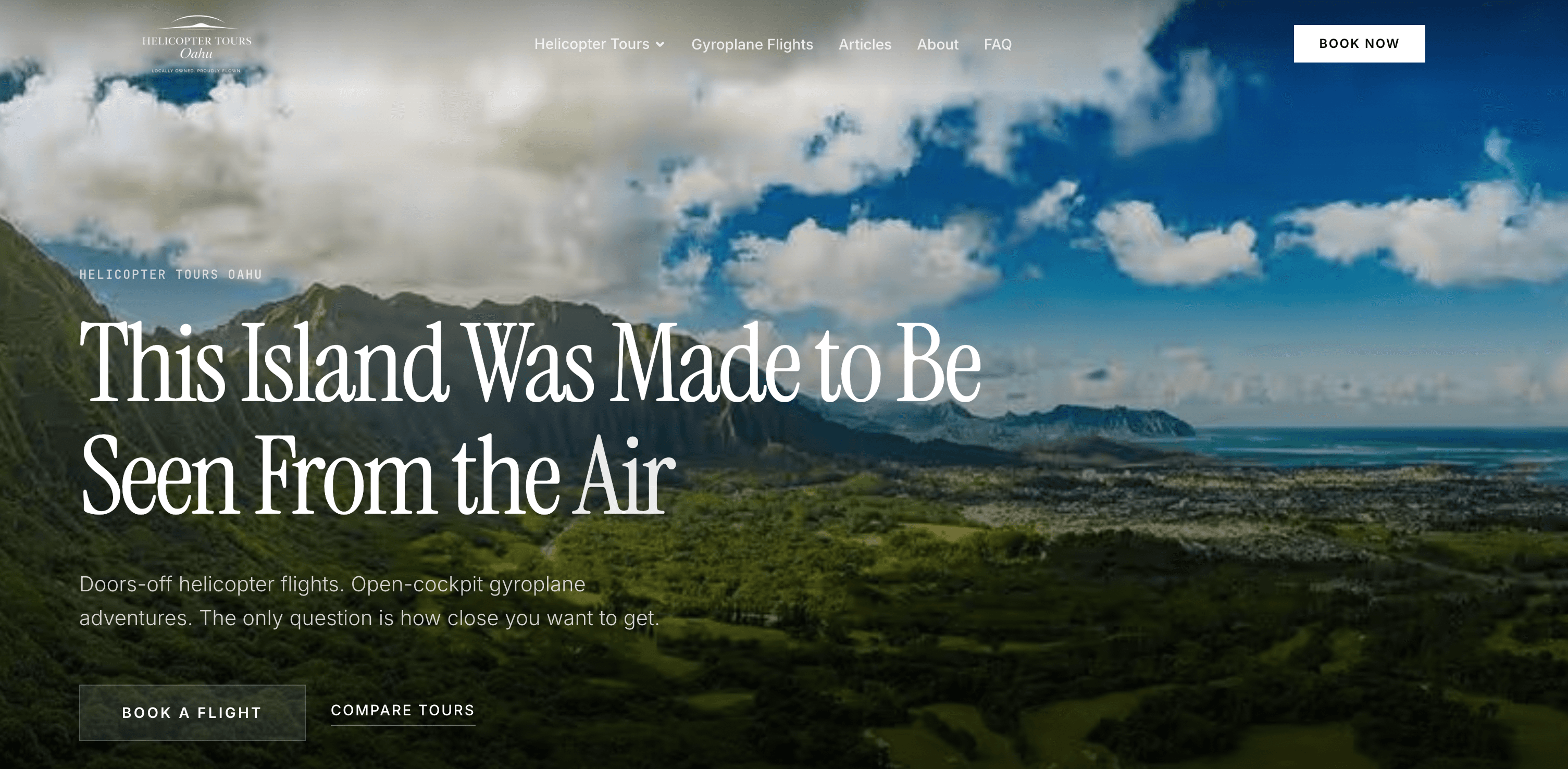 Helicopter Tour Oahu